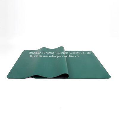 Eco-friendly 72 Inches Sport Waterproof Asana Alignment Eco PU Rubber Custom Logo Yoga Mat photo-5