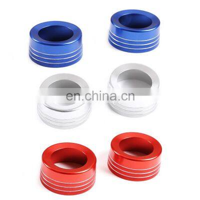 Suitable for Toyota Tantu mid-control air conditioner knob decoration protection accessories aluminum alloy