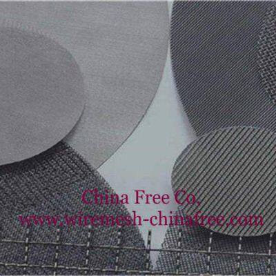 Wire mesh disc - extruder screen in China