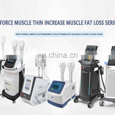 Portable Abs Muscle Trainer EMS 2 Handles Abdominal Muscle Stimulator Machine photo-5