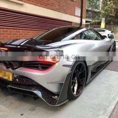 Runde Car Modification Original Car 1:1 Customization Mansori Style Carbon Fiber Rear Spoiler Rear Wing For Mclaren 720S photo-5