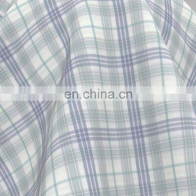 China Made Elegant Design Polyester Rayon Yarn Dyed Flannel Fabric For Garments