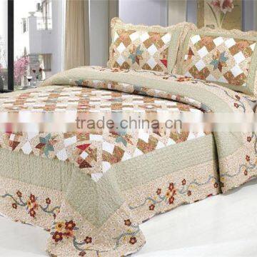 2014 elegant quilted bedspread cotton bedding fabric bedding duvet cover zy4001(7)K