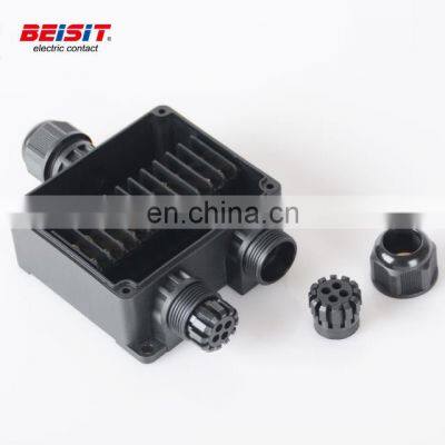 Electronic Control Box IP67 With Terminal Block And Cable Gland Assembly For Power Control System photo-3