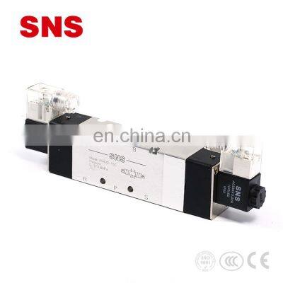 SNS 4V2 Series Pneumatic 5/2 Way Solenoid Operated Directional Control Valve, 12V/24VDC/220VAC Solenoid Valve photo-2