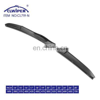 CLWIPER OEM ODM Heated Car Wiper Universal Wiper Blade Hybrid