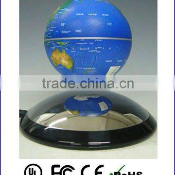 Magnetic floating globe with 4 inch globe