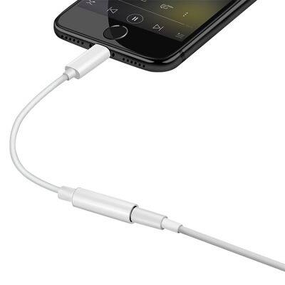MFi 3.5 to Lightning Audio Cable Headphones Earphone Adapter for Iphone7 photo-2