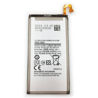 For Samsung Galaxy A6 Plus A6+ SM-A605F A605G A6050 A605K EB-BJ805ABE Best ORG Cell Phone Batteries