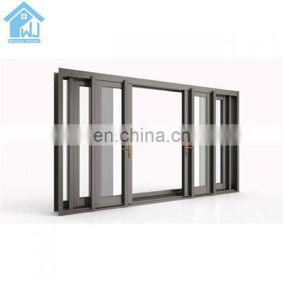 Australia AS2047 standard aluminium profile sliding door and window system with mosquito net