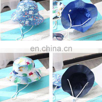 2022 New Summer Baby Sun Hat Children Outdoor Neck Ear Cover Anti UV Protection Beach Caps Boy Girl Swimming Hats For 0-8 Years photo-3