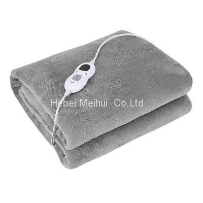 Thick Soft Flannel Heated Plush Warm Winter Throw Electric Blanket 110V For Home