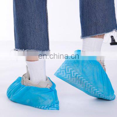 Factory in Stock Disposable Overshoe Non Woven Shoe Cover 17*41cm With or Without Anti-slip photo-4