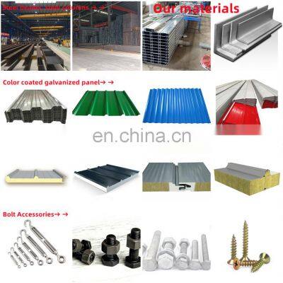 Low Cost Prefab Steel Structure Building Warehouse Workshop Hotel Building photo-5