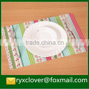 PP Plastic Waterproof Colorful Placemat Table Dish Mat photo-2