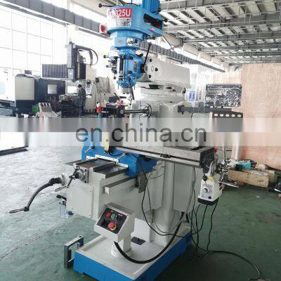 High Quality Fresadora Universal X6325U Vertical and Horizontal Metal Mini Milling Machine From China photo-2