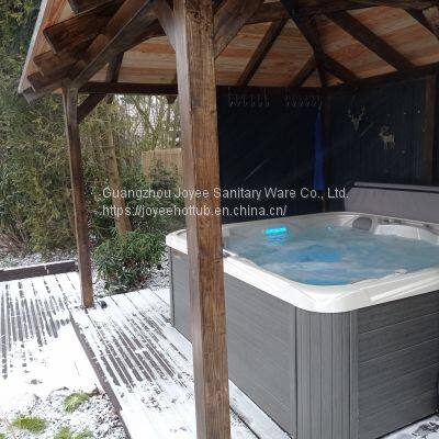 JOYEE Hot Selling Cheaping Freestanding Acrylic Modern Massage Spa Hot Tub photo-2