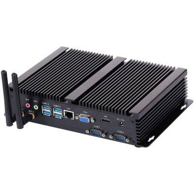Industrial Mini PC I7 1265U I5 1235U I7 1165G7 2xDDR4 2*RS232 COM Fanless Micro Computer Window11 Linux Ubuntu for Industry PC photo-5