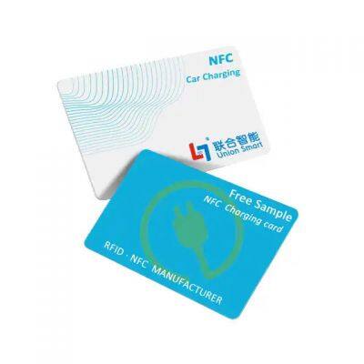NFC Smart Cards NFC R-PVC Cards Recycled Eco-friendly Contactless Card photo-4