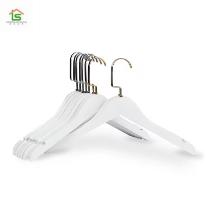 High Quality Factory Supply Coat Hanger Suit Dresses Hanger Wooden Hanger Garment Hanger photo-3