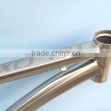 New Design Gr9 Titanium Tandem MTB Frame &Titanium Tandem Fat Bike Frame With Double Seat Bicycle photo-6