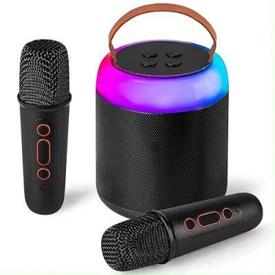 Professional Speakers Active LED Lighting Connectivity Best Gifts Y2 Five Sound Mode Battery-Powered Karaoke Speaker For Parties