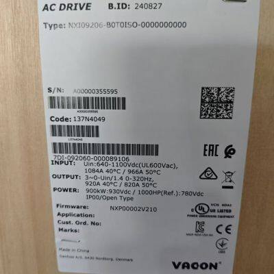 VACON NXI09206-B0T0ISO-00000000
