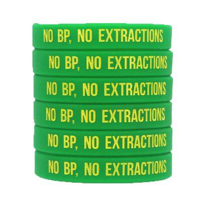Custom Sports Rubber Bracelets With You Own Message or Logo Personalized Silicone Wristbands