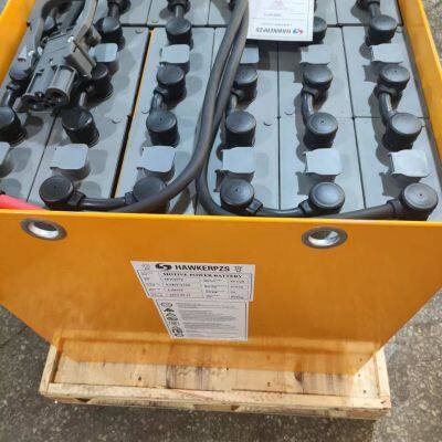 4PzS600/24V electric forklift battery manufacturer Hyster B80Z warehouse handling forklift battery