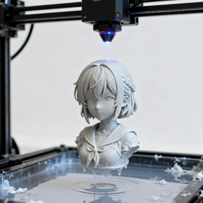 3D printed  toy models