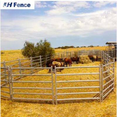 Heavy-Duty Galvanized Cattle Panels with 12-Gauge Steel Core for Livestock Fencing