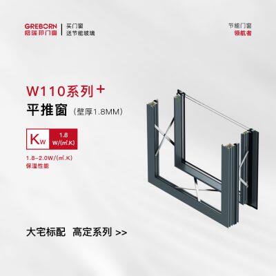 Greborn W110 Series Сдвижное окно