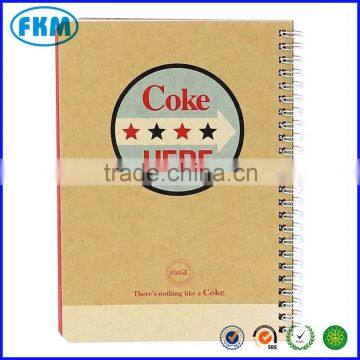 Spiral Binding Softcover Book Printing Print on Demand