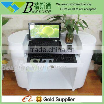 Customized cash counter table design