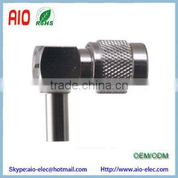 TNC Male Right Angle Connector for RG58 RG141 LMR-195 photo-3