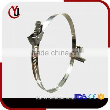 Stainless steel quick release american type heavy duty breeze hose clamp