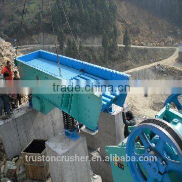 Grizzly Vibrating Feeder in mining feeder, hopper vibrating feeder for stone crushing plant