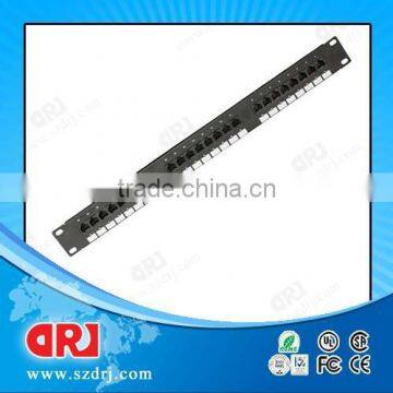 UTP 24 ports LED schneider cat6 24 port 1u patch panel