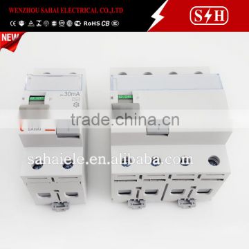 2016 new design earth leakage circuit breaker, rccb price, rcd 30ma 100ma 300ma rccb circuit breaker