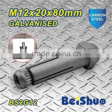 BS2G12 Steel construction fastener fix anchor bolt