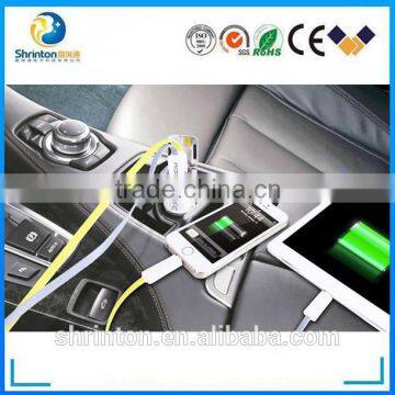 wholesale price 2 port usb car charger with CE FCC Rohs approval