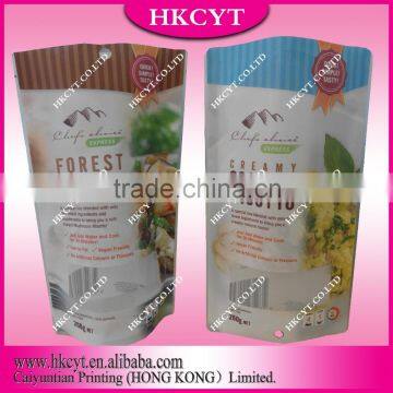 alibaba china Heat Seal Sealing & Handle laminated multiple layer plastic aluminum foil bags