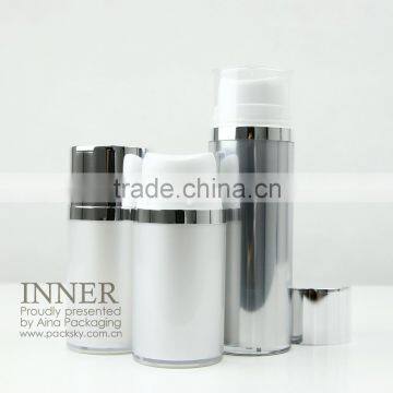 100ml Skincare packaging acrylic cleanser pump face serum bottle