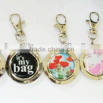 Fashion Bag Hanger With Key Chain