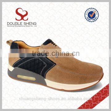 Hot Sell 2016 First Seude Leather Sport Zapatos Hombre From China Supplier , Sneakers Men