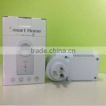 EU Standard Luxury Multi-function Wifi Power Plug Socket photo-6