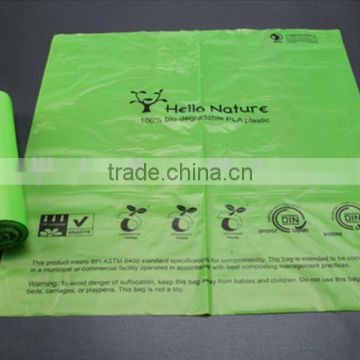 JTD manufacturers wholesale 100% cornstarch biodegradable compostable shopping bags                        
                                                                                Supplier's Choice