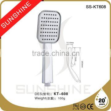 SS-KT608 Cixi Chrome Water Saving Bathroom Shower Head