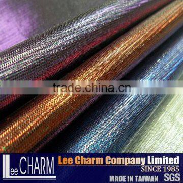 40% Nylon 60% Metallic Fabric Design Dress Materials