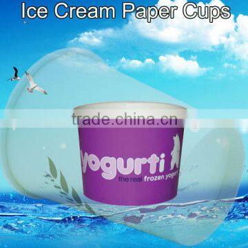 14 Printed Disposable Cups Frozen Yogurt